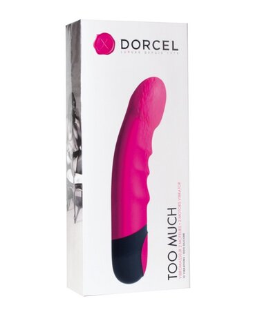 Dorcel Too Much – Vibromasseur Ribbed - Doublez le plaisir avec deux moteurs