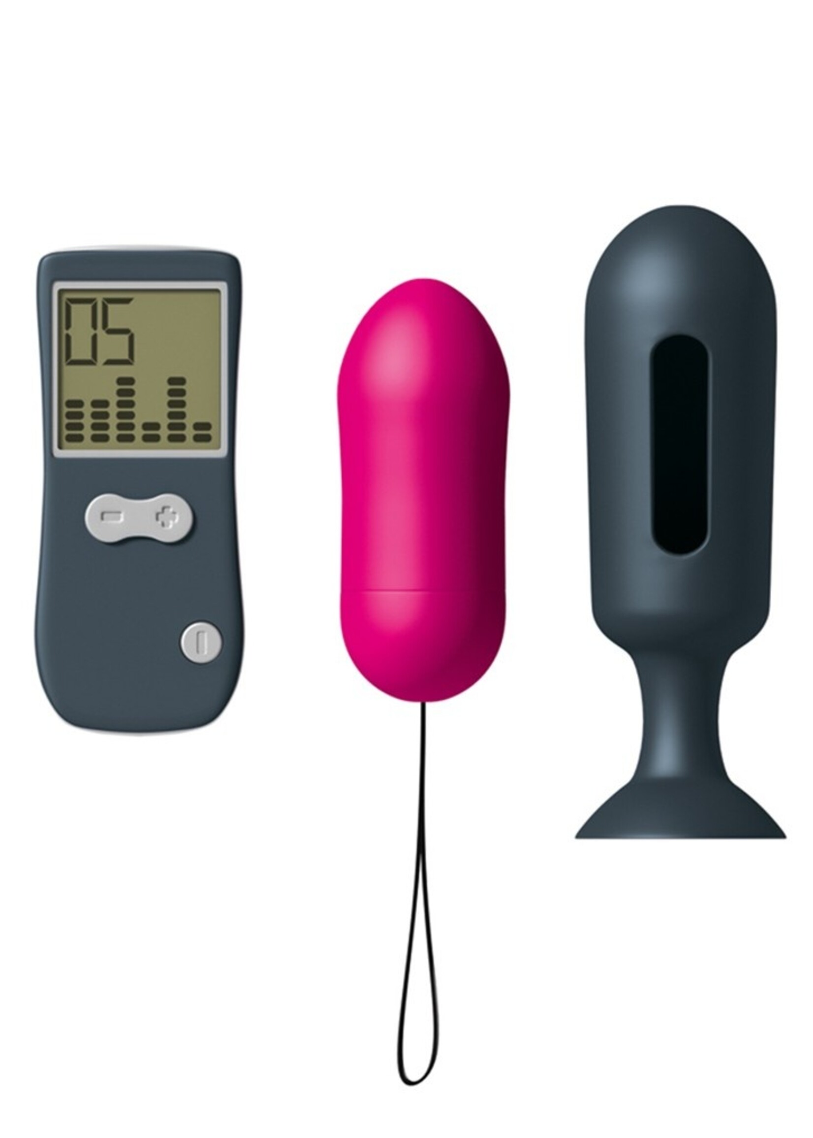 Dorcel Genius Secret Vibe – Oeuf vibrant sensuel avec plug anal