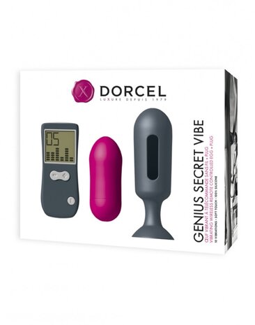 Dorcel Dorcel Genius Secret Vibe – Sinnliches Vibro-Ei mit Buttplug Dorcel Dorcel Genius Secret Vibe – Sinnliches Vibro-Ei mit Buttplug