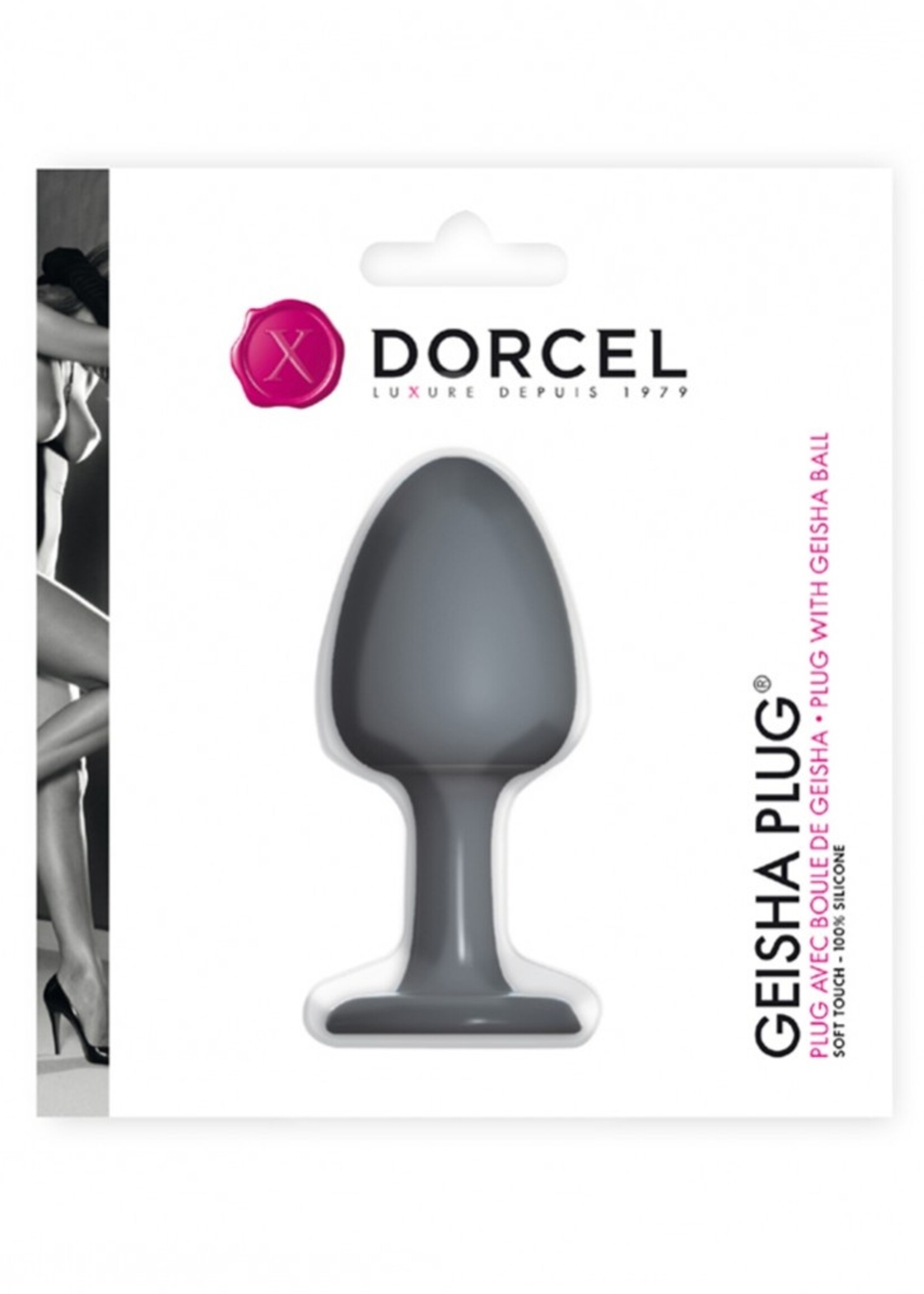 Dorcel Geisha Plug M – Analplug Ø3,2 x 8 cm mit Geisha-Ball-Technologie