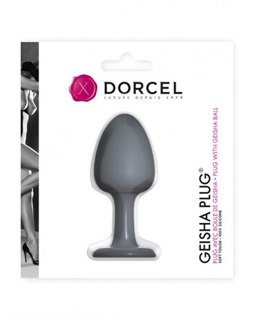 Dorcel Geisha Plug M – Anale plug Ø3,2 x 8 cm met Geisha-baltechnologie Dorcel Geisha Plug M – Anale plug Ø3,2 x 8 cm met Geisha-baltechnologie