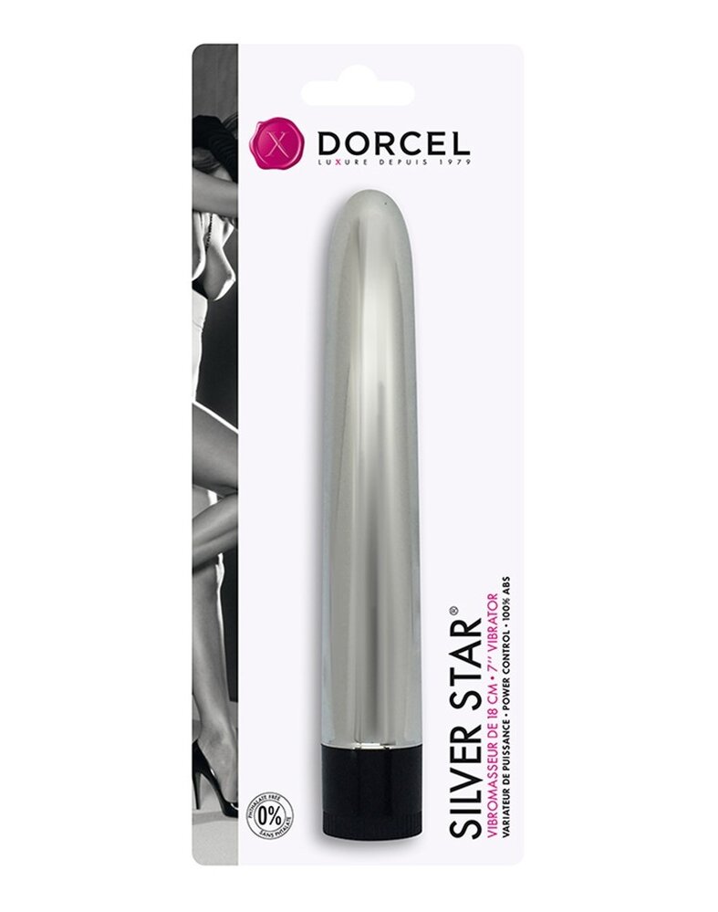 Dorcel Silver Star – Vibromasseur classique au pouvoir sensuel Dorcel Silver Star – Vibromasseur classique au pouvoir sensuel