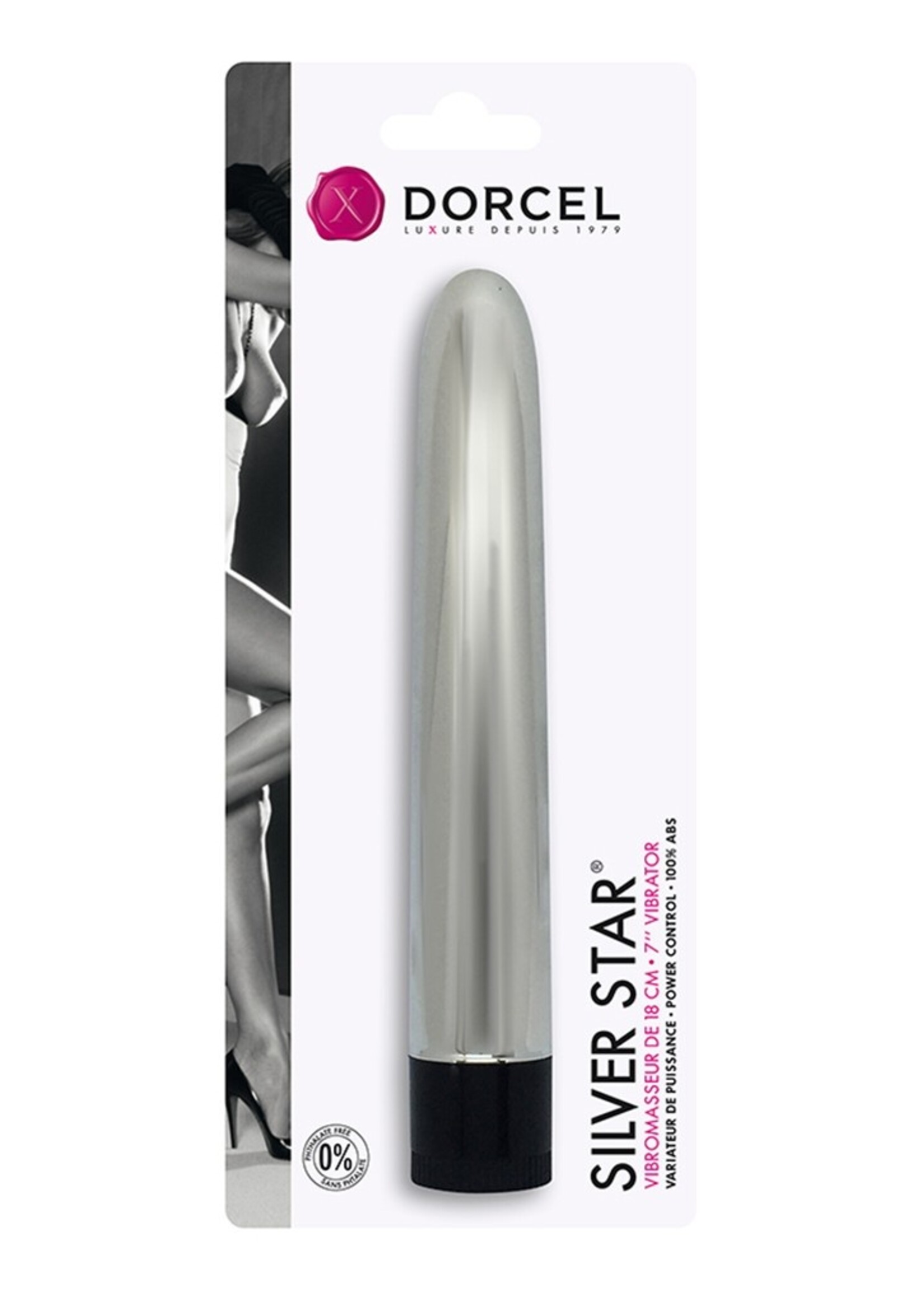 Dorcel Silver Star - Clitoris vibrator