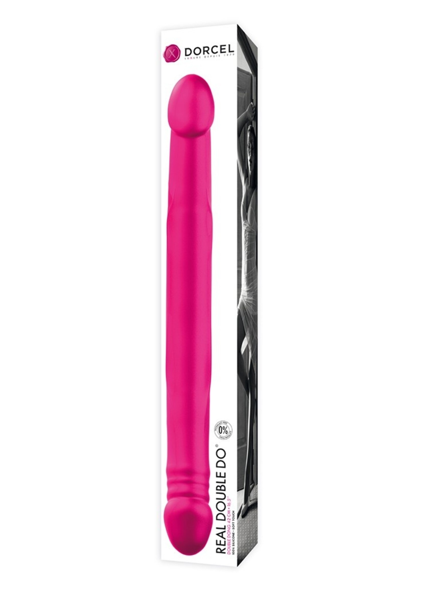 Dorcel Real Double Do – Dubbele dildo 42 cm (4 cm Ø)