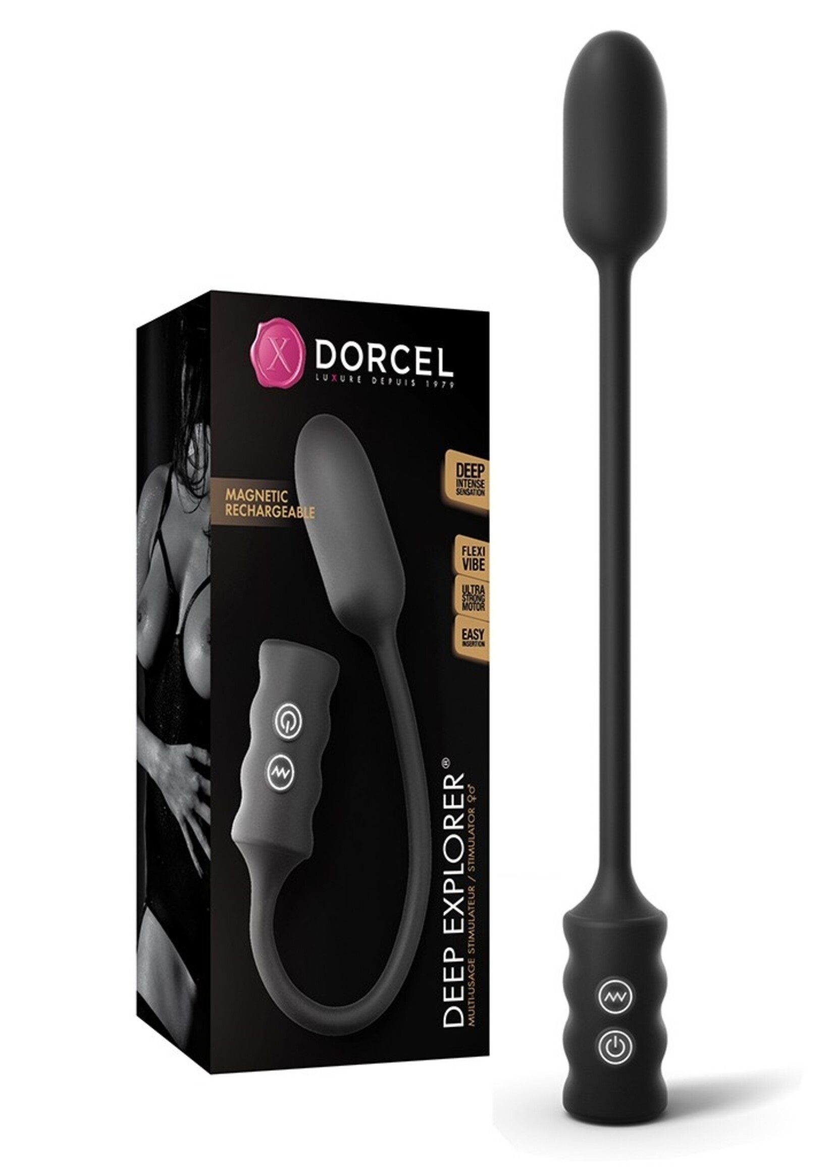Dorcel Deep Explorer – Vibromasseur flexible multi-usage pour une stimulation profonde