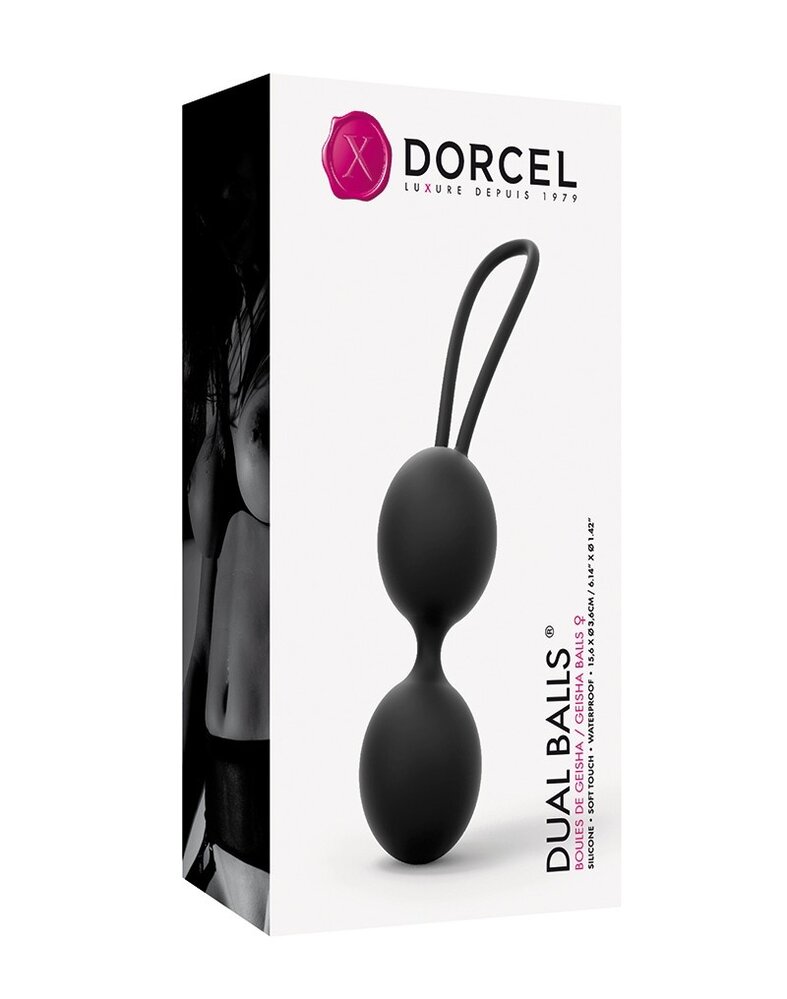 Dorcel Dubbele ballen – Kegelballen Ø 3,6 x 15,6 cm