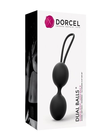 Dorcel Dubbele ballen – Kegelballen Ø 3,6 x 15,6 cm