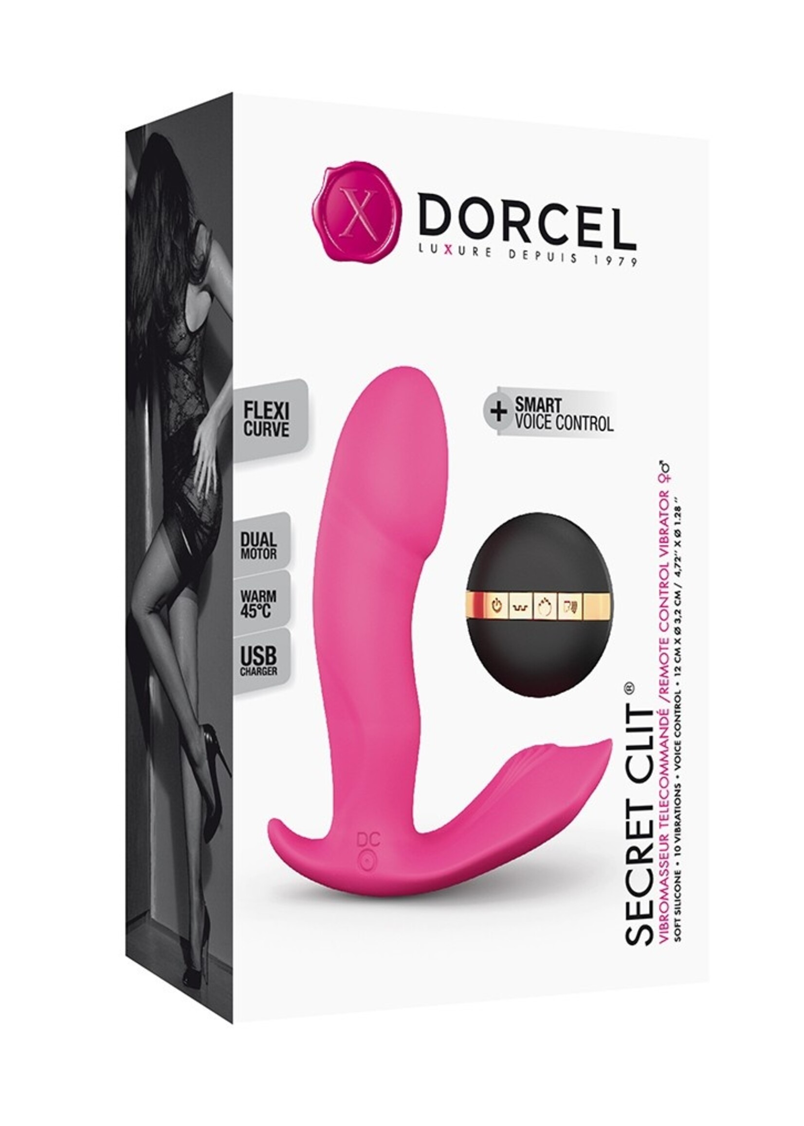 Dorcel Secret Clit – Le stimulateur 3 en 1 par excellence