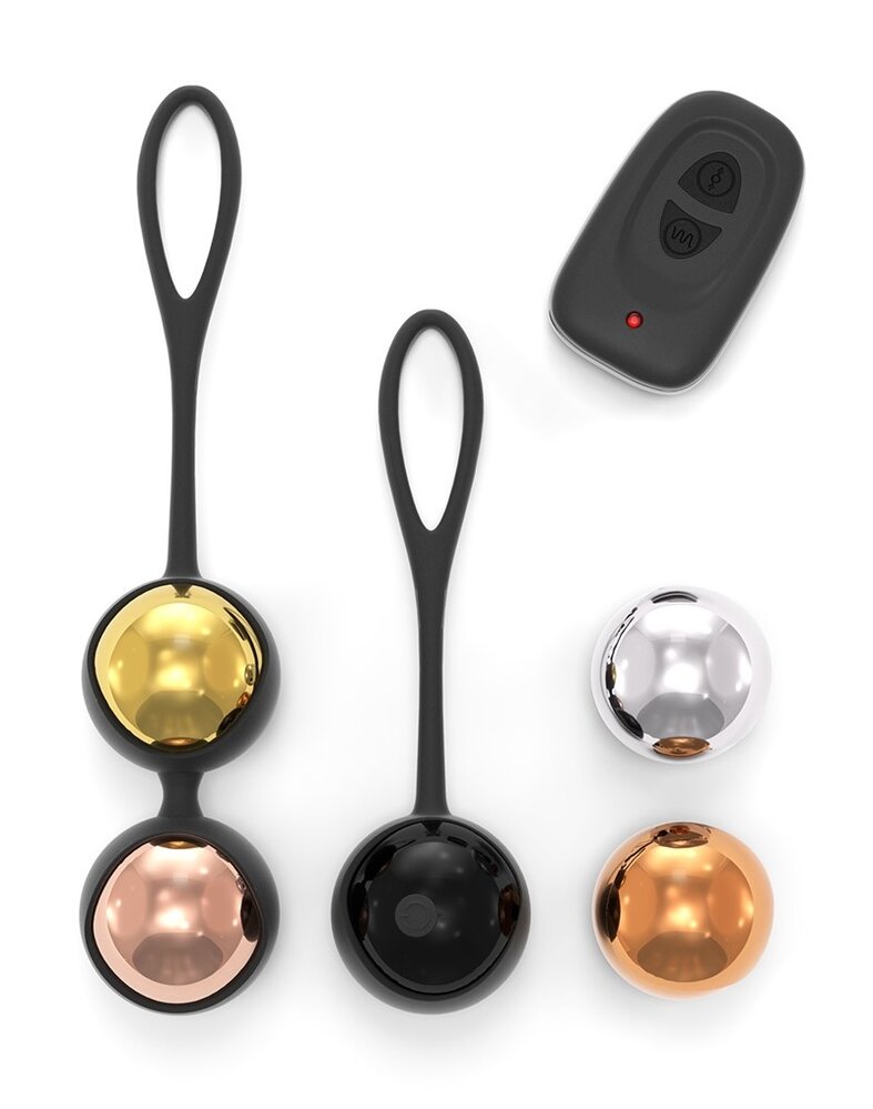 Dorcel Dorcel Training balls – luxurious Geisha ball set with vibration Dorcel Dorcel Training balls – luxurious Geisha ball set with vibration