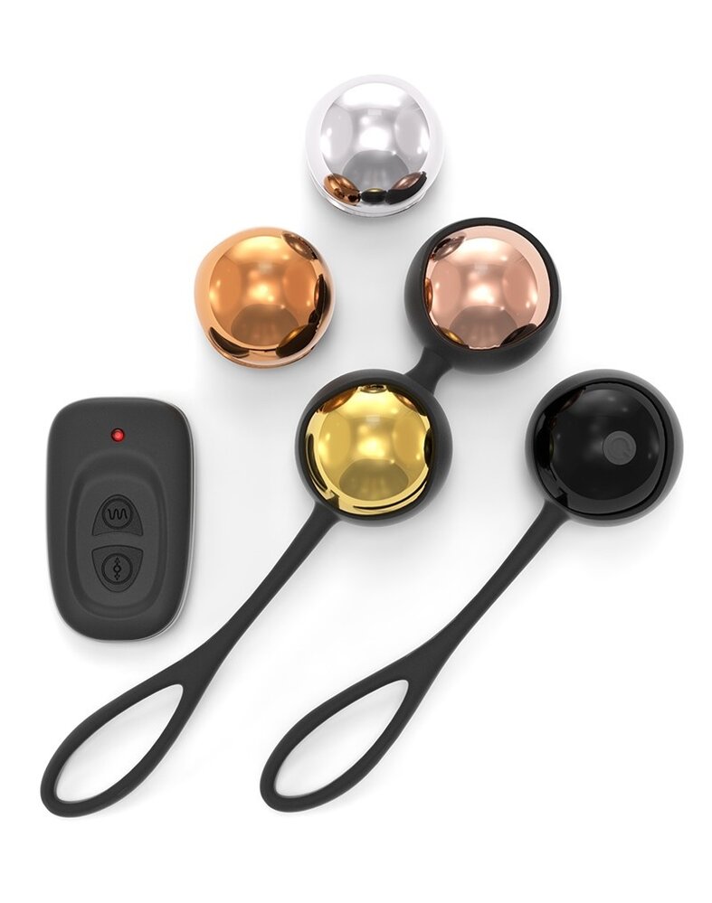 Dorcel Ballons d'entraînement Dorcel – luxueux coffret de boules de Geisha avec vibration Dorcel Ballons d'entraînement Dorcel – luxueux coffret de boules de Geisha avec vibration