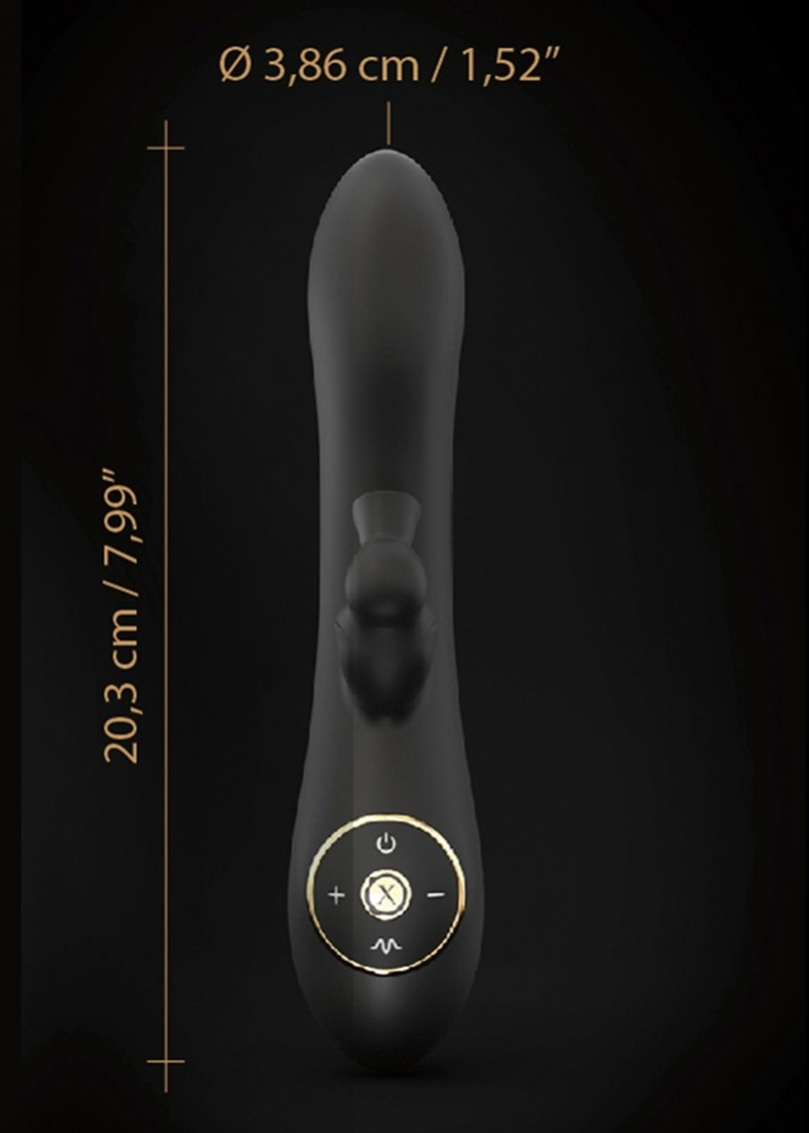 Dorcel Divine Rabbit Sucker – Double stimulation pour un plaisir ultime