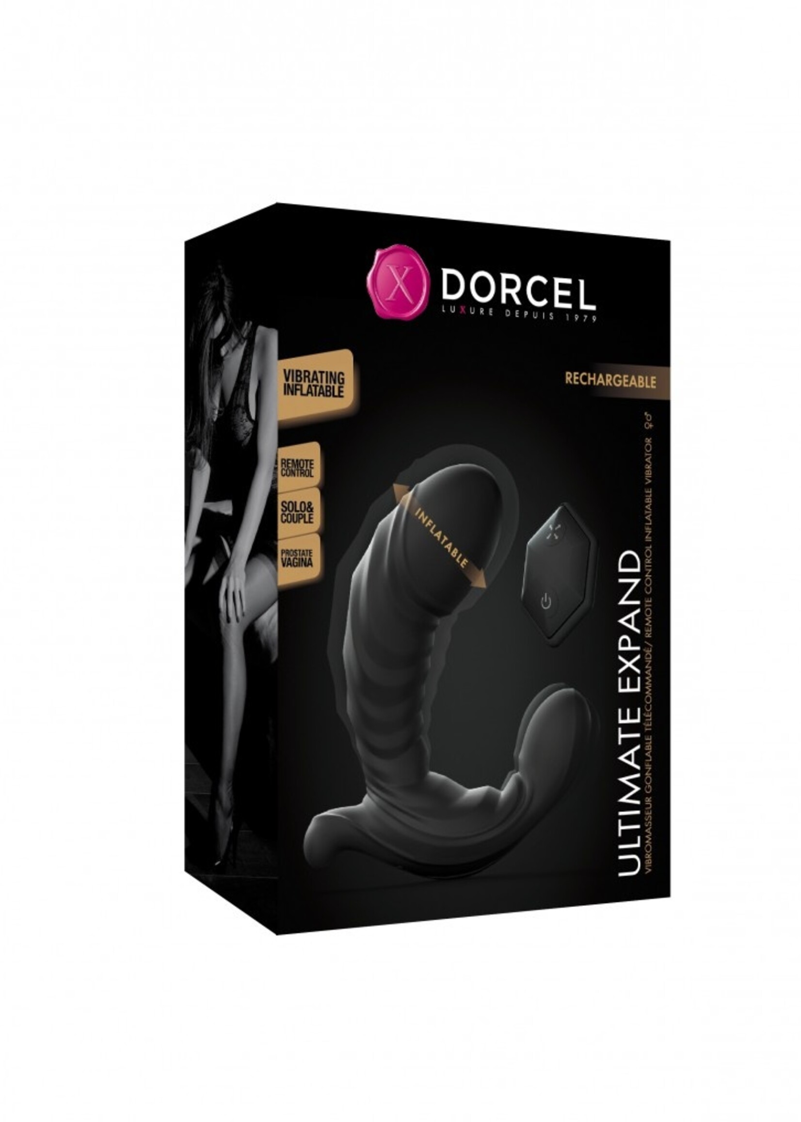 Dorcel Ultimate Expand – Vibromasseur Gonflable Télécommandé