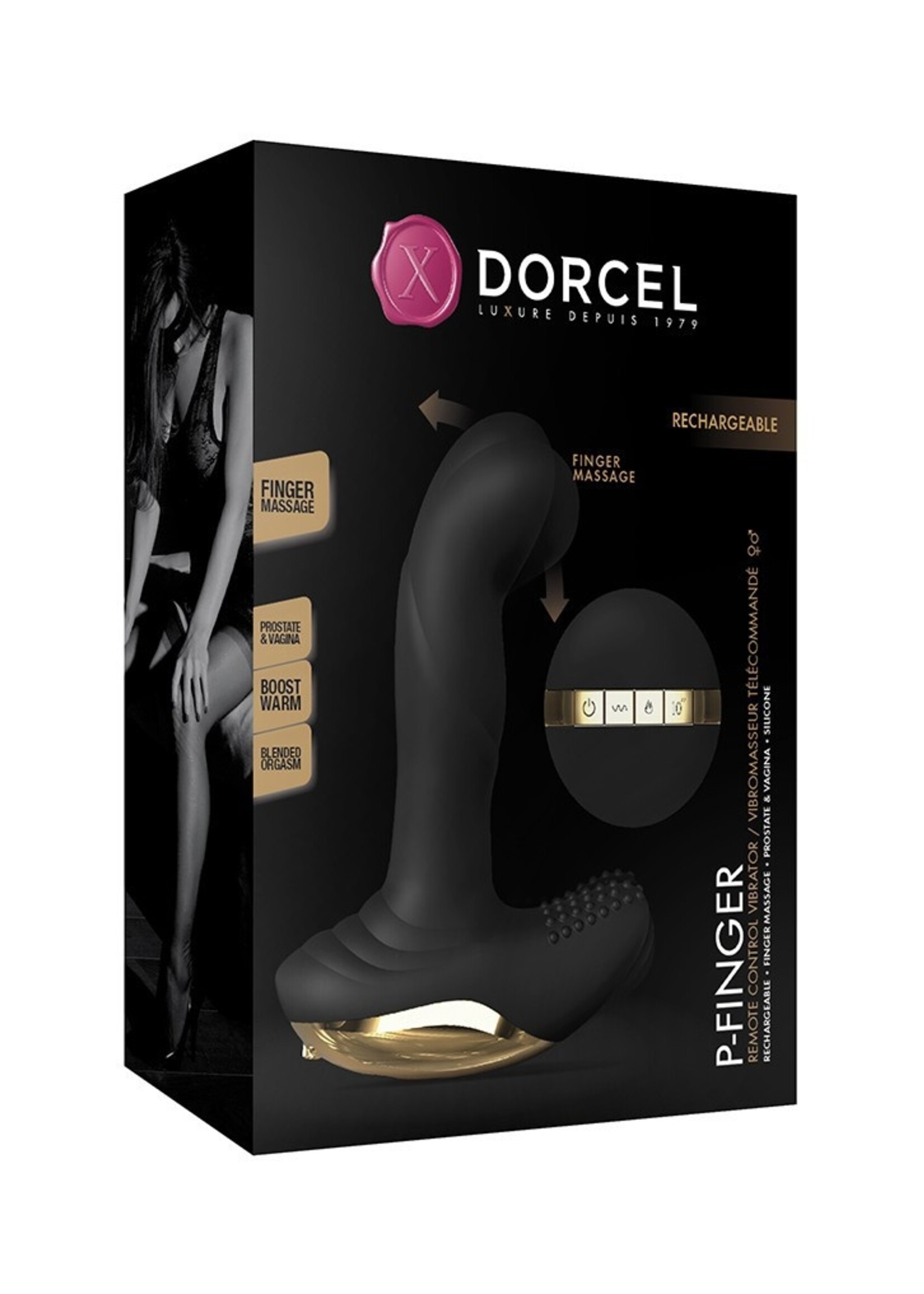 Dorcel P-Finger – G-Punkt Vibrator mit Wärmfunktion