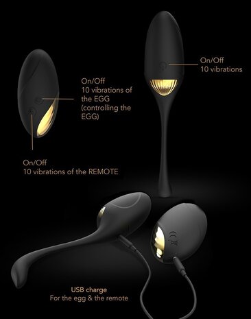 Dorcel Dorcel Secret Orgasm – Remote controlled egg with vibration