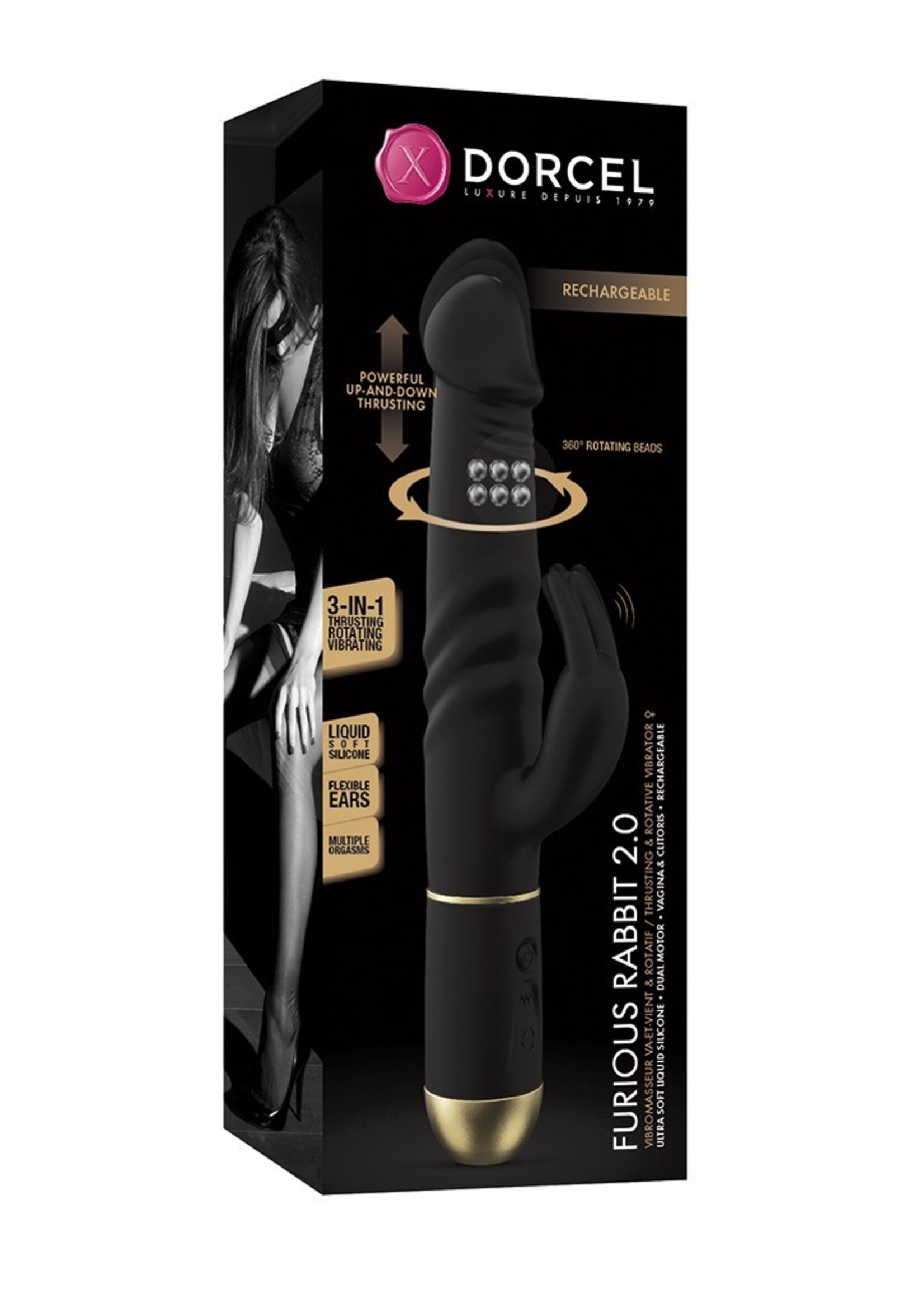 Dorcel Furious Rabbit 2.0 – stuwende vibrator