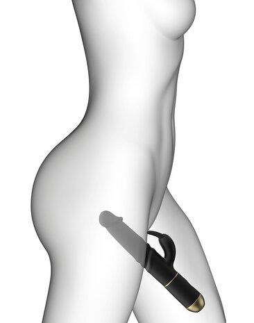 Dorcel Dorcel Furious Rabbit 2.0 – Vibromasseur à poussée et rotation