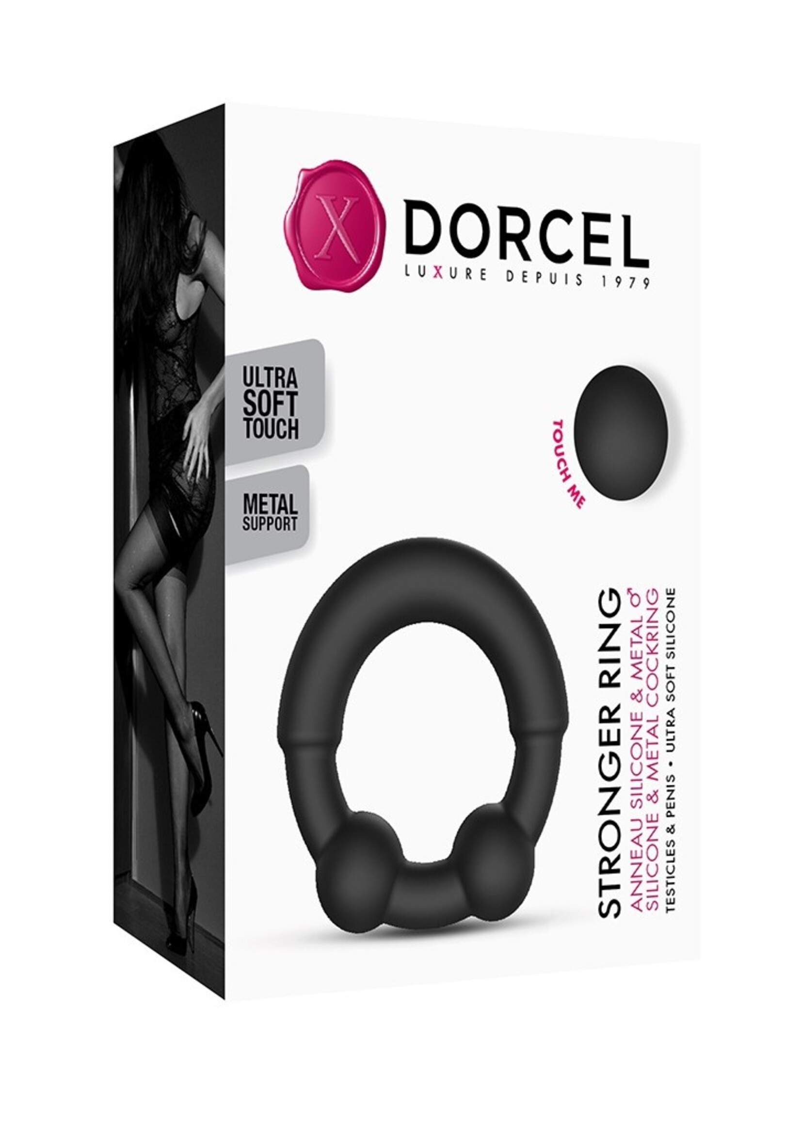 Dorcel Stronger Ring – Anneau pénien puissant pour une stimulation intense