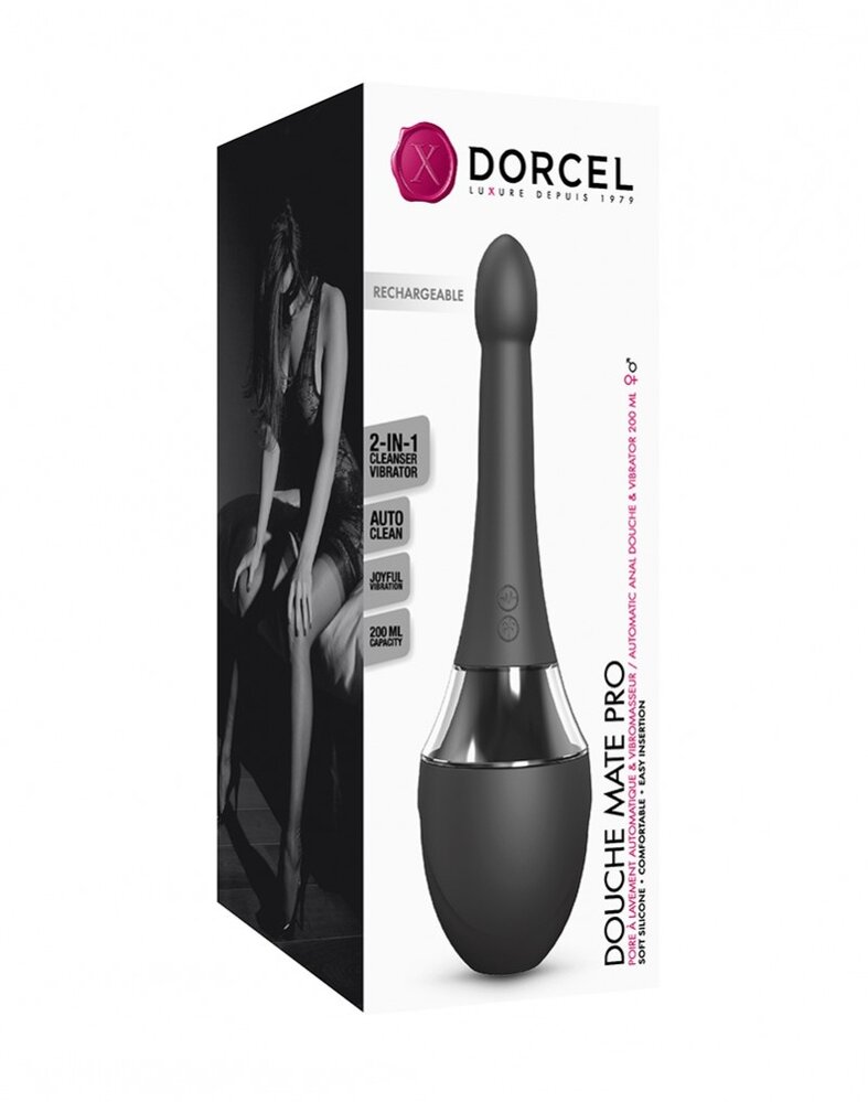 Dorcel Dorcel Douche Mate Pro – 2-in-1 anal cleaner & vibrator Dorcel Dorcel Douche Mate Pro – 2-in-1 anal cleaner & vibrator