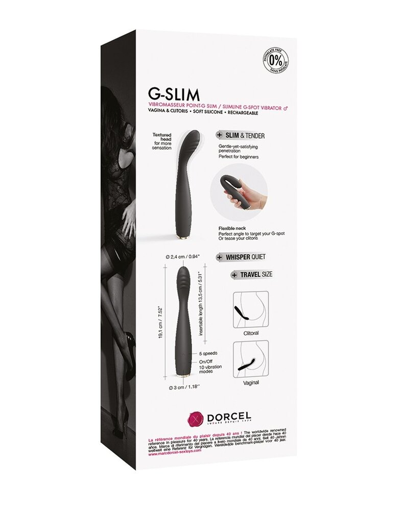 Dorcel G-Slim – Vibromasseur point G ultra fin