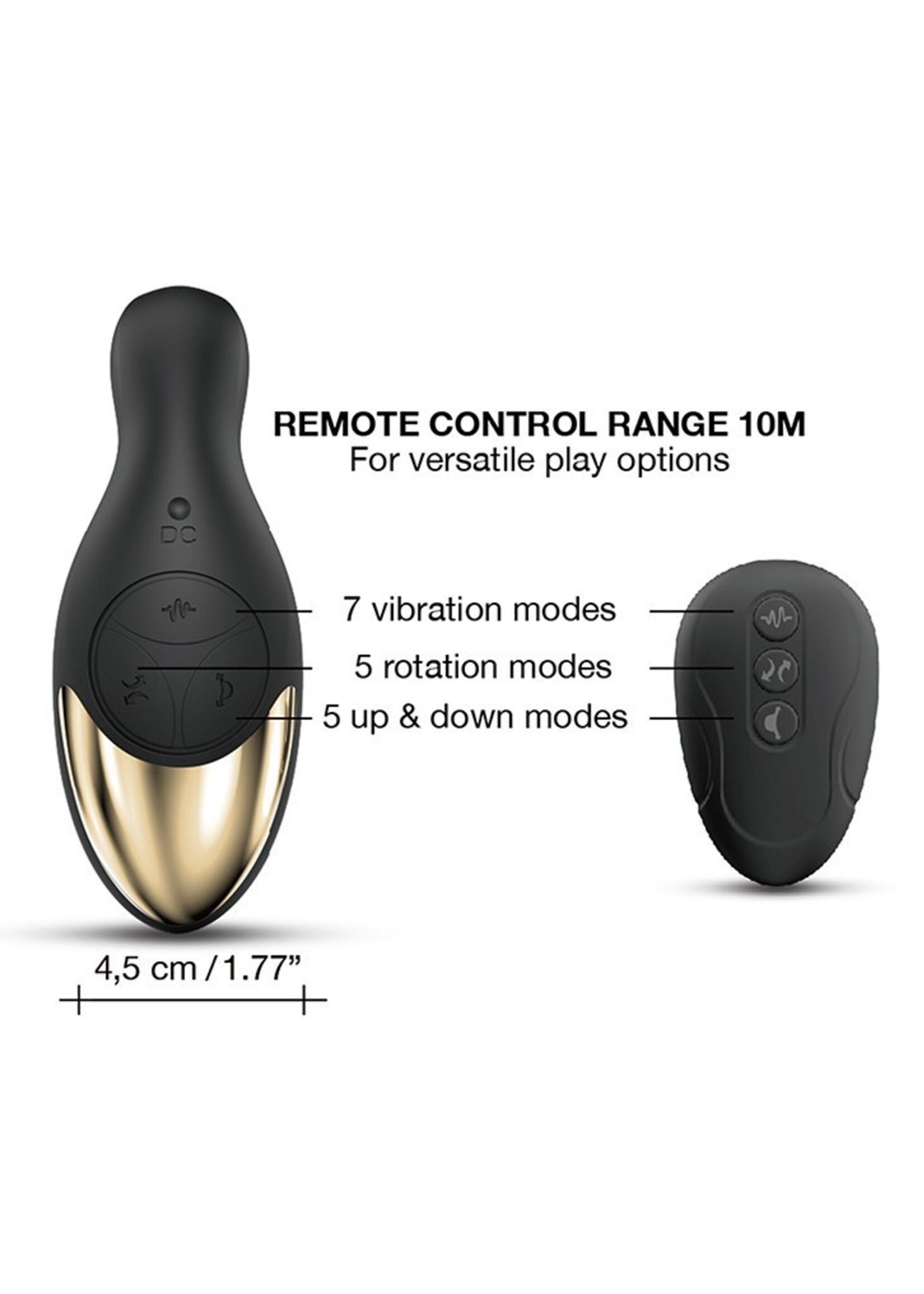 Dorcel Masseur de prostate Dorcel Multi P-Joy – Un plaisir précis sur simple pression d’un bouton
