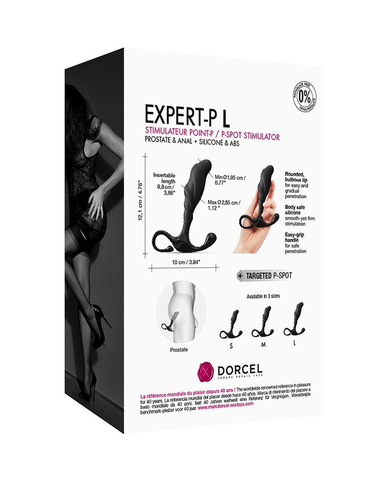 Dorcel Dorcel Expert-P – Prostata Plug Ø2,85 cm & 12,1 cm mit P-Spot-Stimulation Dorcel Dorcel Expert-P – Prostata Plug Ø2,85 cm & 12,1 cm mit P-Spot-Stimulation