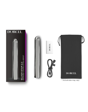 Dorcel Silver Star 2.0 – Vibromasseur Bullet avec 10 modes de vibrations