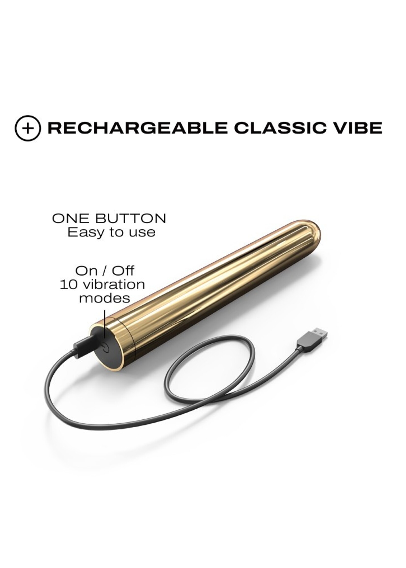 Dorcel Golden Boy 2.0 Bullet Vibrateur – Un pur plaisir doré