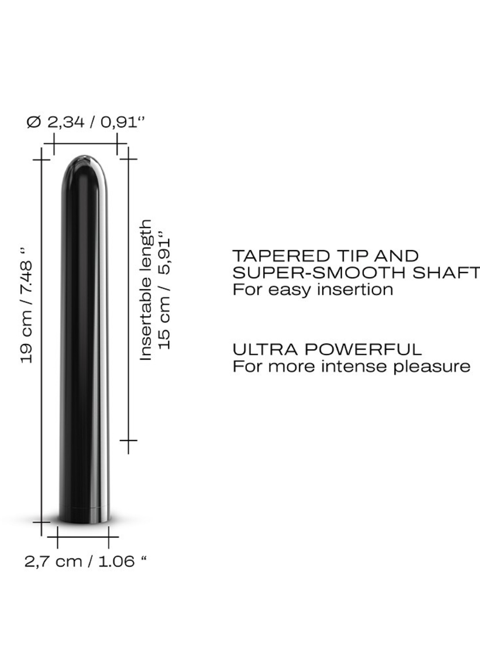 Dorcel Vibromasseur Bullet Dorcel Black Muse 2.0 – Libérez le pouvoir de séduction