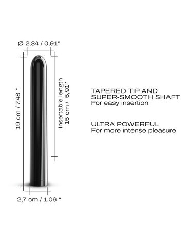 Dorcel Dorcel Black Muse 2.0 Bullet Vibrator – Unleash the power of seduction Dorcel Dorcel Black Muse 2.0 Bullet Vibrator – Unleash the power of seduction