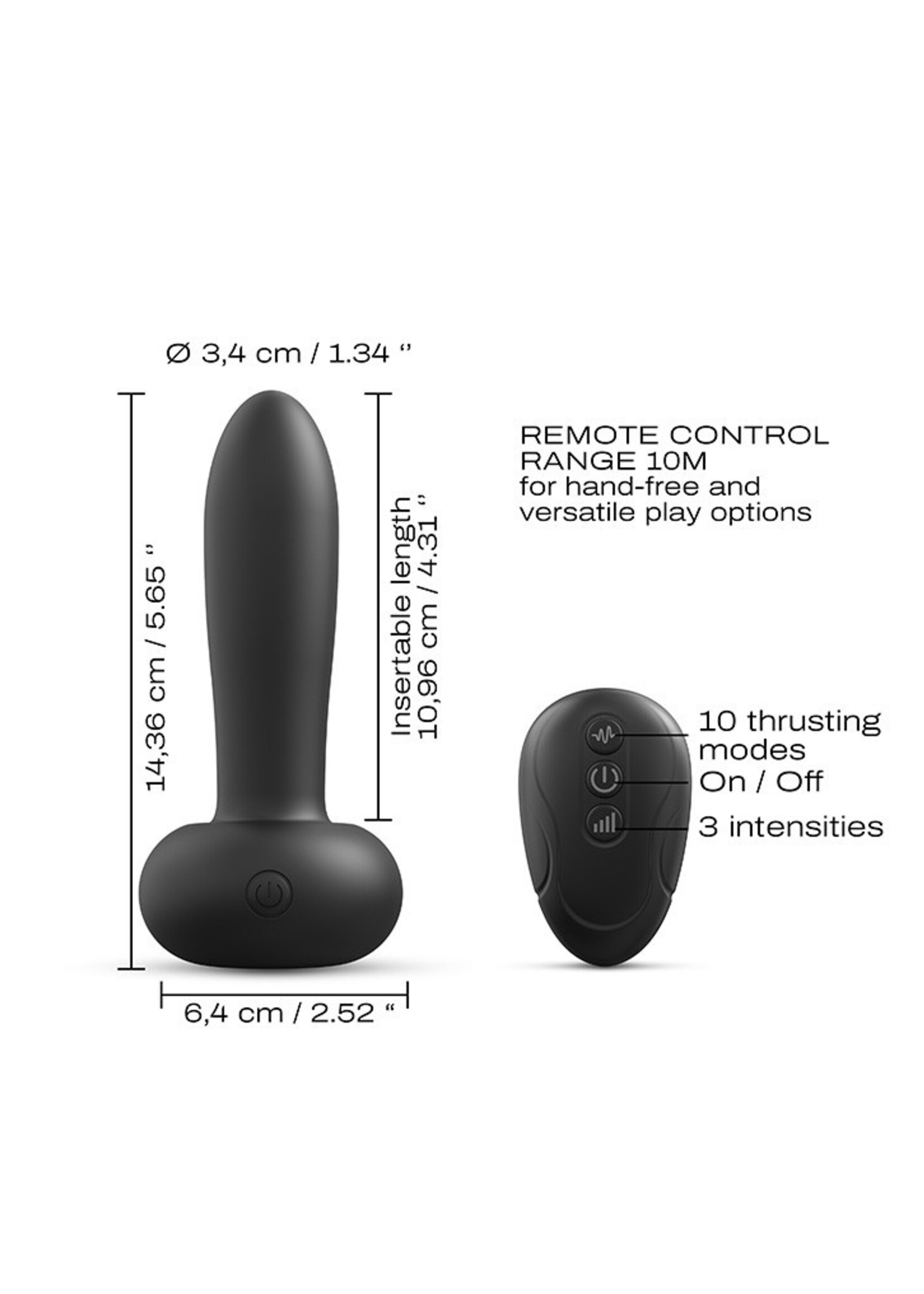 Dorcel Diepe stuwkracht - Schokvibrator