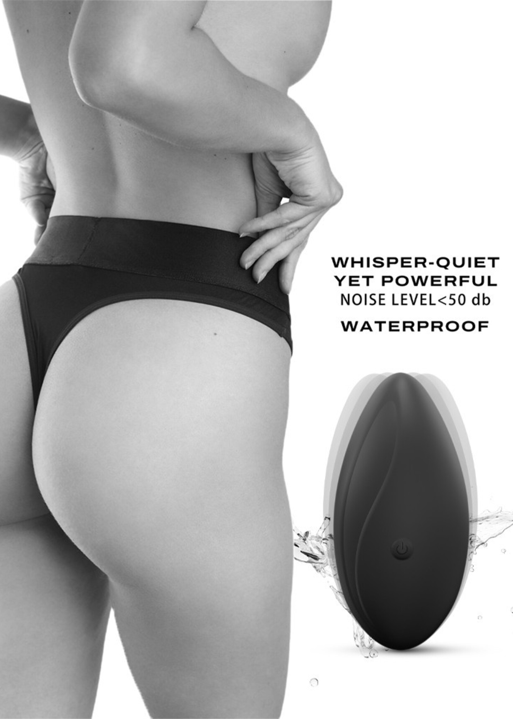 Dorcel Discreet Vibe – vibromasseur télécommandé pour le plaisir sensuel – avec culotte