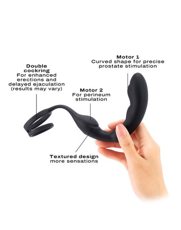 Dorcel Dorcel P-Ring - Stimulateur Périnée : Plaisir intense, contrôle ultime