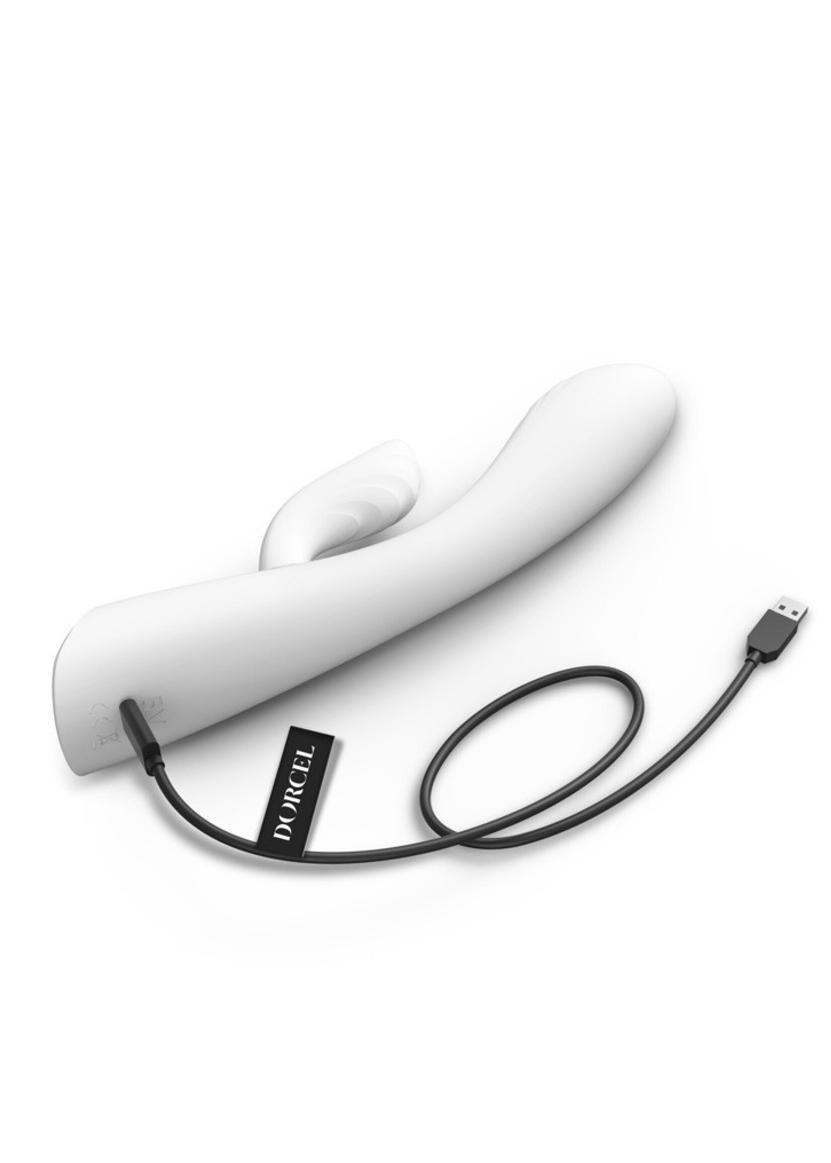 Dorcel Vibromasseur Chauffant Dorcel Flexi Rabbit – Ultra-Souple & Double Stimulation
