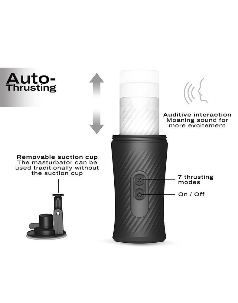 Dorcel Dorcel Thrust Blow : Masturbateur à poussée automatique pour un plaisir intense Dorcel Dorcel Thrust Blow : Masturbateur à poussée automatique pour un plaisir intense