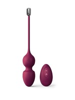 Dorcel Love Balls - Vibrerende Kegel Balletjes met Afstandsbediening - Plum