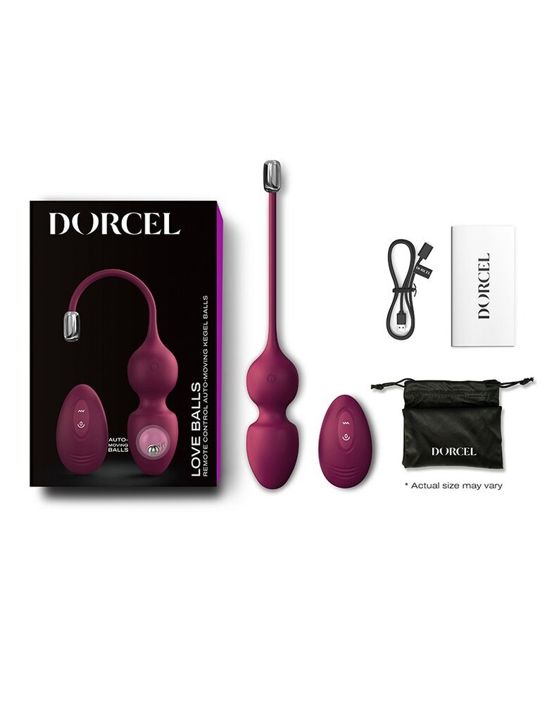 Dorcel Love Balls – Kegel Balls + Fernbedienung