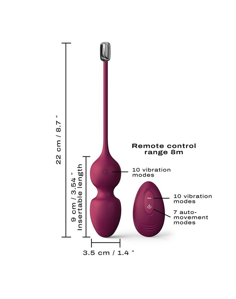 Dorcel Dorcel Love Balls – Kegel Balls + Fernbedienung Dorcel Dorcel Love Balls – Kegel Balls + Fernbedienung