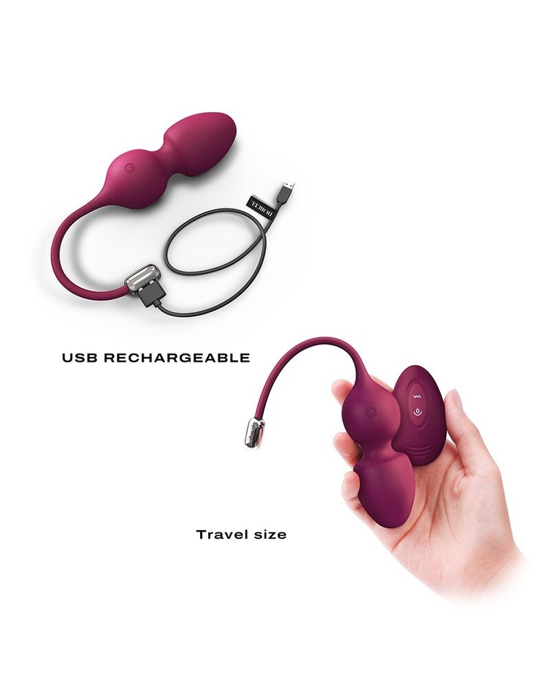 Dorcel Love Balls – Kegelballen + Afstandsbediening Dorcel Love Balls – Kegelballen + Afstandsbediening