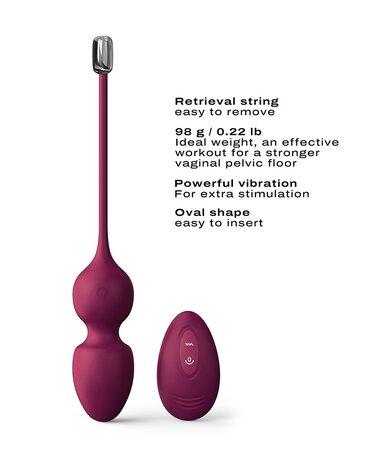 Dorcel Love Balls – Kegel Balls + Fernbedienung