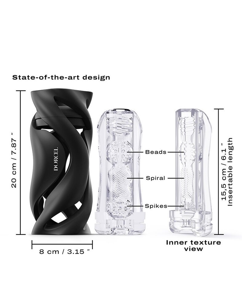 Dorcel Dorcel Deep Blow Masturbator – Intense, customizable pleasure Dorcel Dorcel Deep Blow Masturbator – Intense, customizable pleasure