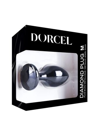 Dorcel Diamond Plug Maat M – Anale plug Ø3,4 x 8,3 cm met temperatuureffect Dorcel Diamond Plug Maat M – Anale plug Ø3,4 x 8,3 cm met temperatuureffect