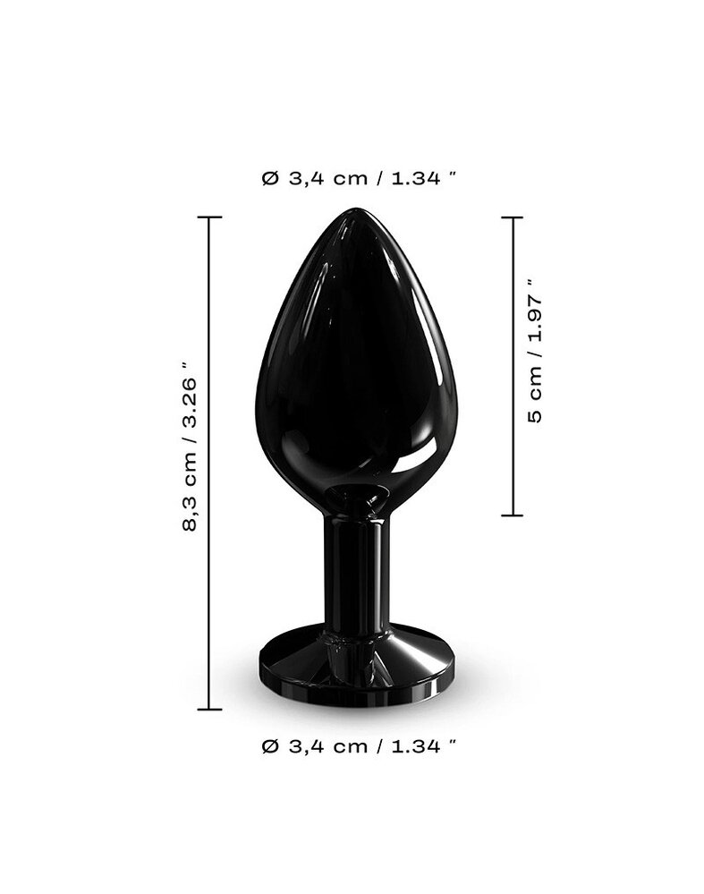 Dorcel Diamond Plug - Taille M - Plug anal luxe en métal