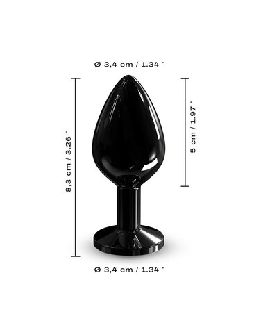 Dorcel Diamond Plug - Taille M - Plug anal luxe en métal