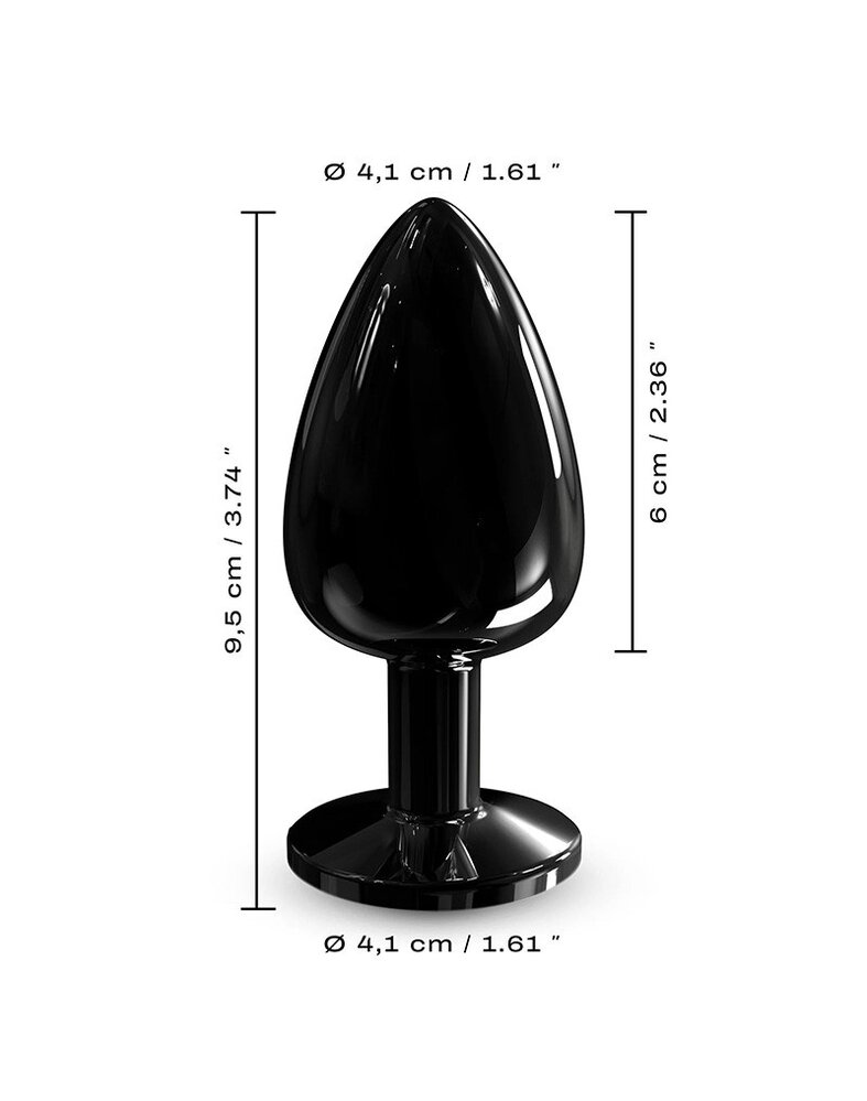 Dorcel Diamond Plug Maat L – Anale plug Ø4,1 x 9,5 cm met temperatuureffect Dorcel Diamond Plug Maat L – Anale plug Ø4,1 x 9,5 cm met temperatuureffect