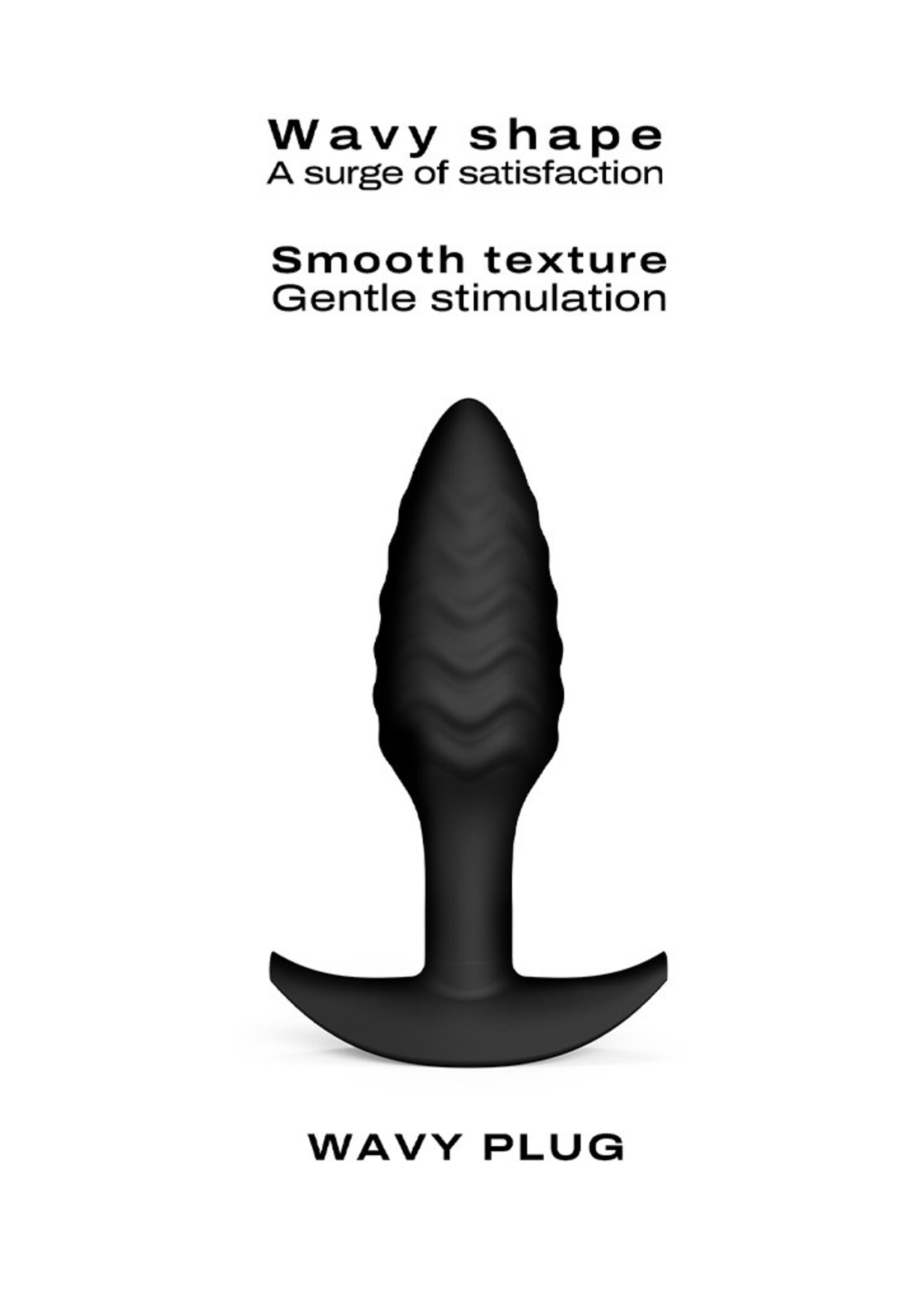 Dorcel Wavy Plug – anale plug 10,6 cm Ø3 cm