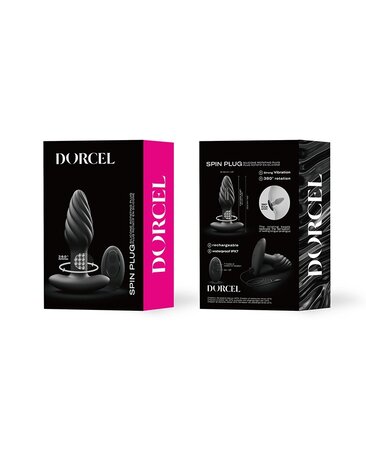 Dorcel Spin Plug – anale vibrator 12,2 cm Ø3,8 cm Dorcel Spin Plug – anale vibrator 12,2 cm Ø3,8 cm