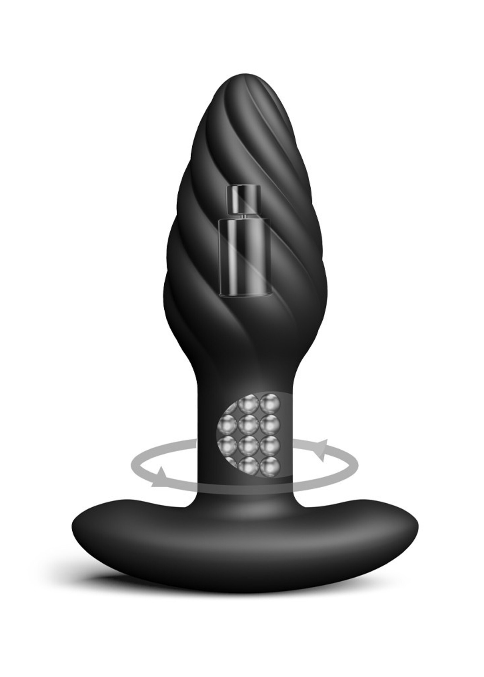 Dorcel Spin Plug – plug rotatif avec 7 modes de vibrations