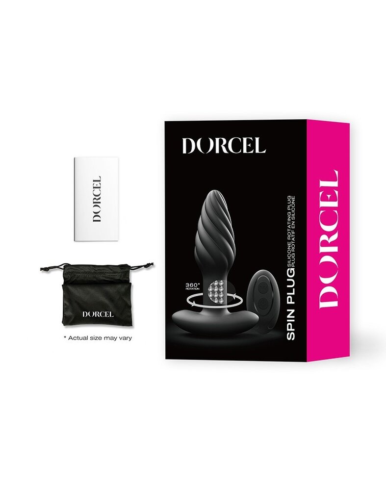 Dorcel Spin Plug – anale vibrator 12,2 cm Ø3,8 cm Dorcel Spin Plug – anale vibrator 12,2 cm Ø3,8 cm