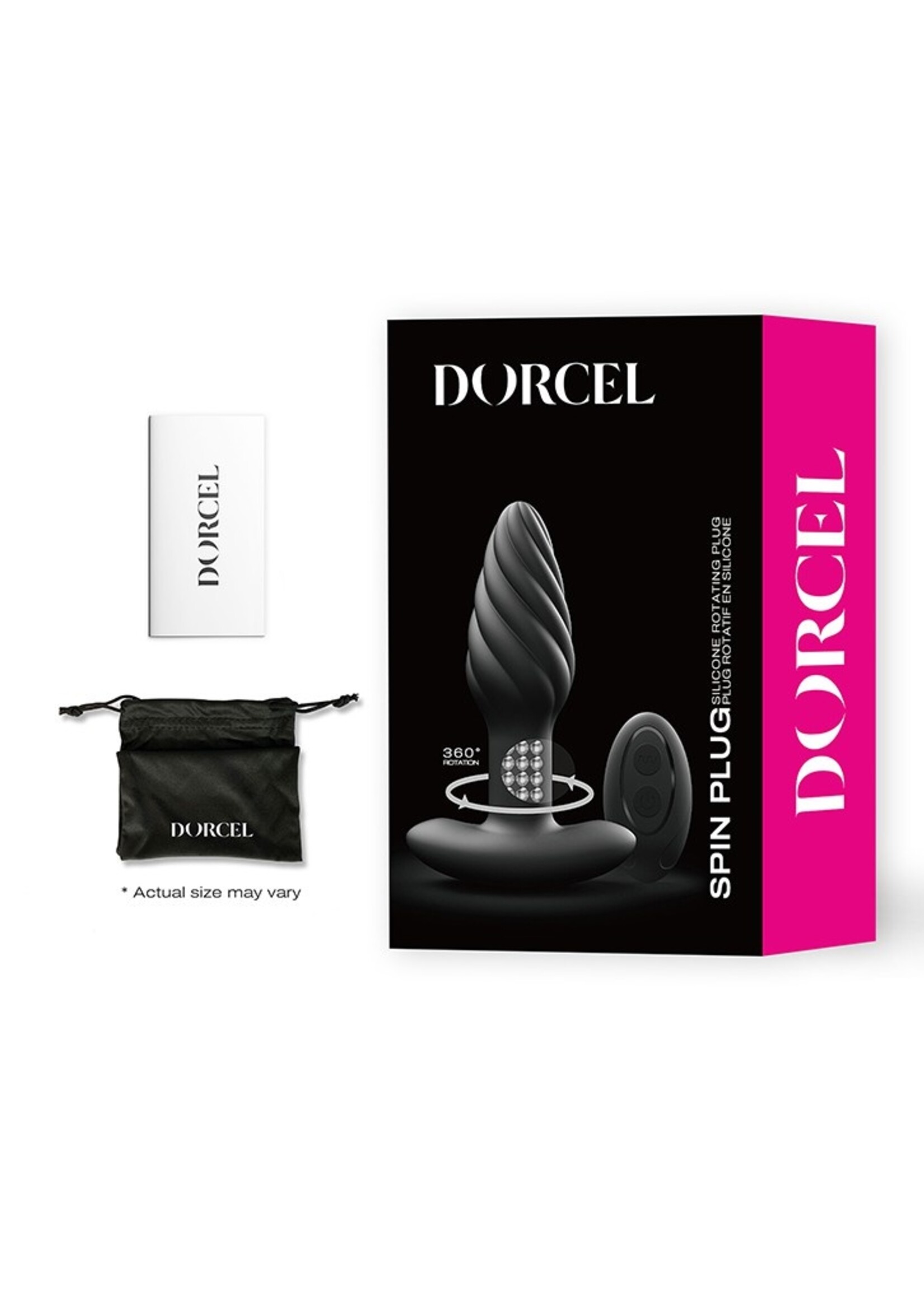 Dorcel Spin Plug – Analvibrator 12,2 cm Ø3,8 cm