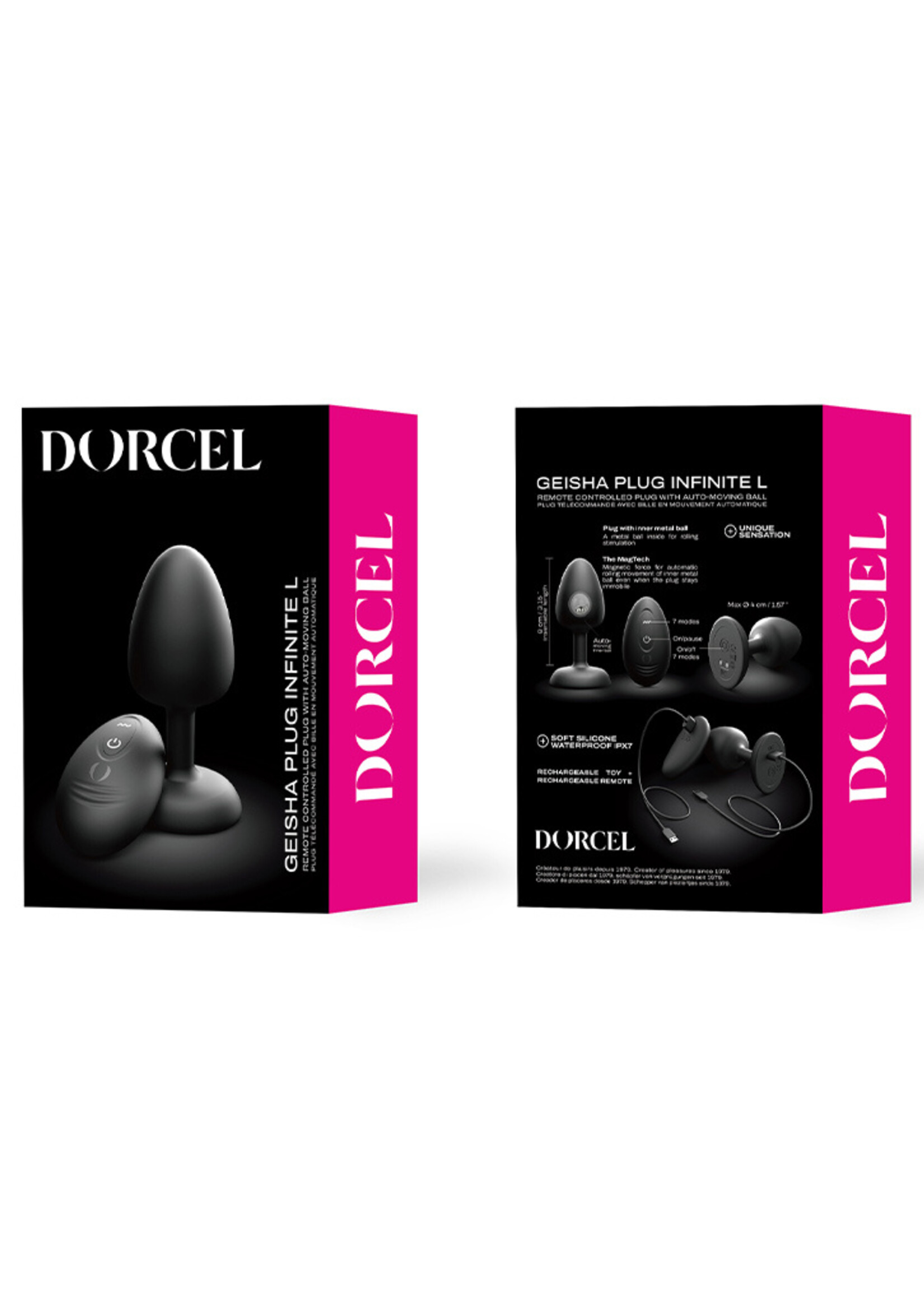 Dorcel Geisha Plug Infinite L – Analvibrator